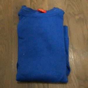 Blue braided butter sweater